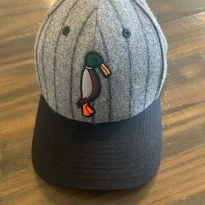 2F.7 Duck Hunt Gray/Black SnapBack pin stripe Embroidery Morgan Wallen